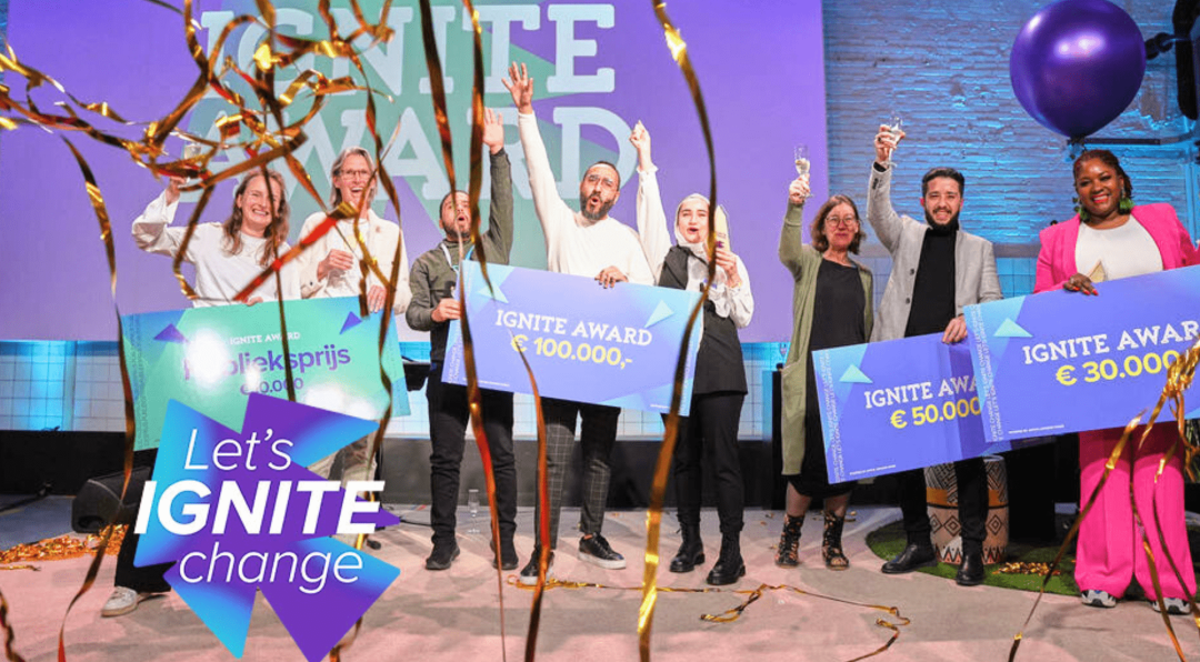 Communicatie voor een socialer Nederland met IGNITE Award