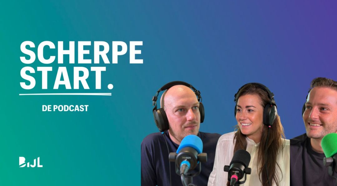 In gesprek over netwerken in de Scherpe Start Podcast 